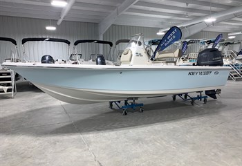 2022 Key West 188 Bay Reef Ice Blue/White Boat